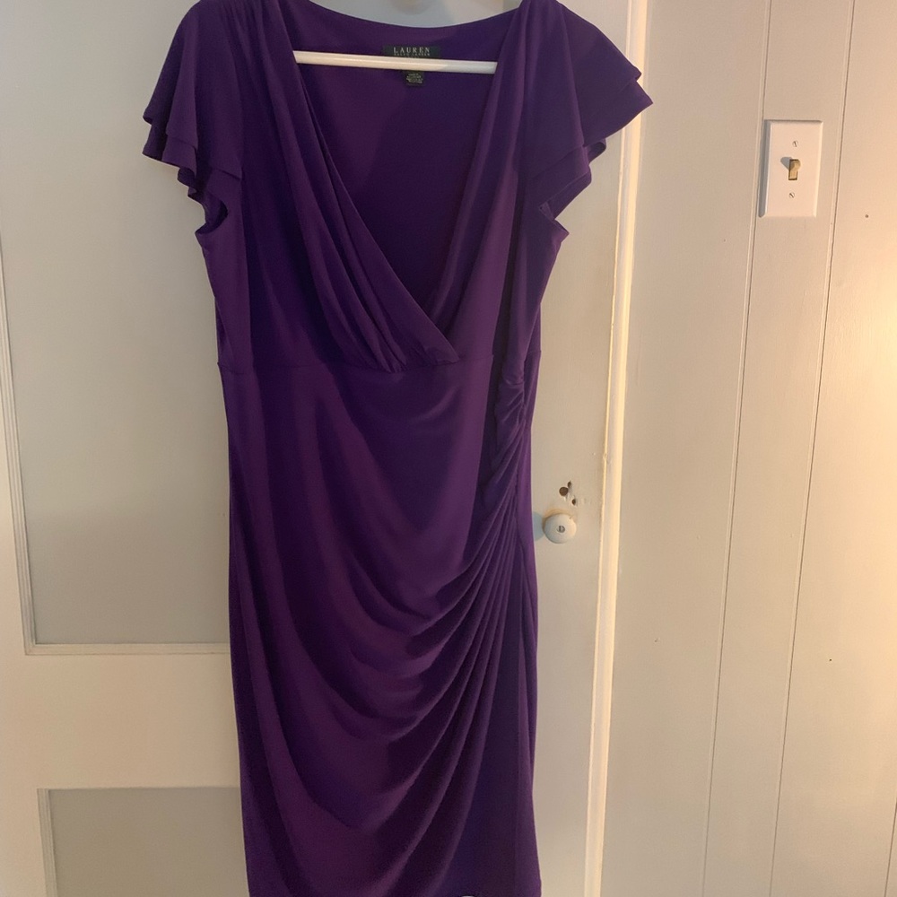 Lauren by Ralph Lauren - cap sleeve dress - Like New!